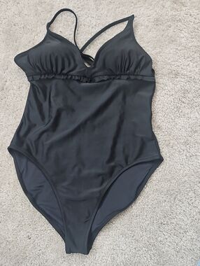 Old Navy Black One-Piece Swimsuit